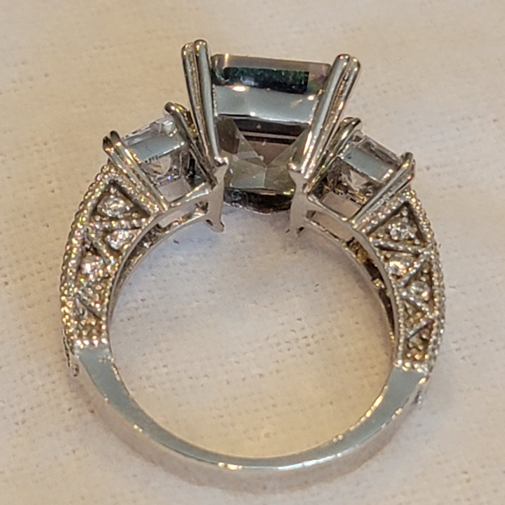 Rainbow Topaz Ring - image 6